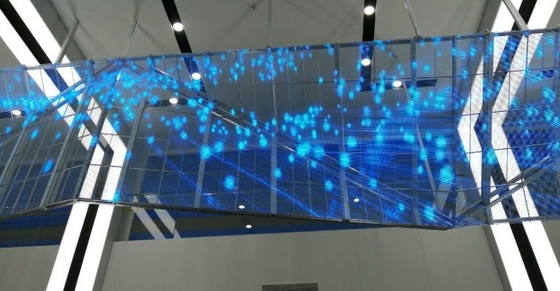 Il vetro trasparente SMD2020 ha condotto l'esposizione 1 16scan