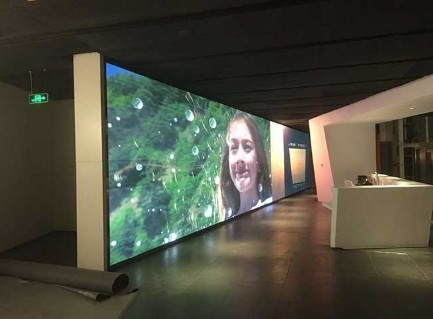 FCC principale dell'interno ccc di ricerca dell'esposizione più sottile P2 40 del Governo di parete di RoHs 64x48cm LED