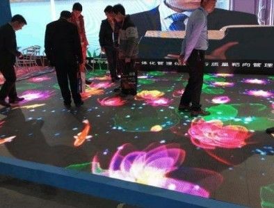 HD Multi Colored Led Dance Floor 3840hz 196V Per Il Concerto