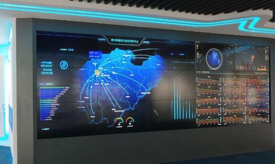 Schermi di visualizzazione del manifesto di P1.875 Smart LED 480 x 480mm 80W/m2 di alluminio di fusione sotto pressione