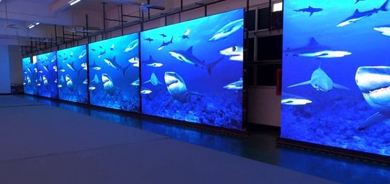 P1.86 Piccolo pixel Led Spessore Leggere Peso Led Cabinet Applicazione per l'esposizione museale
