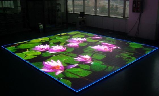 Controllo DMX, Piastrelle per pavimenti a LED resistenti per interni/esterni, materiale in lega di alluminio di alta qualità