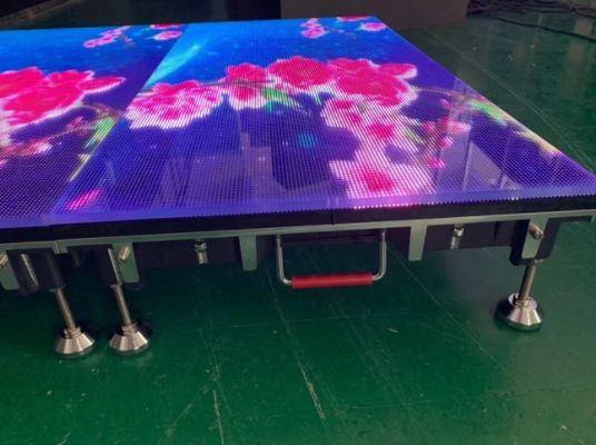 Schermo a piastrelle LED per pavimenti, Schermo a piastrelle LED interattivo per pavimenti