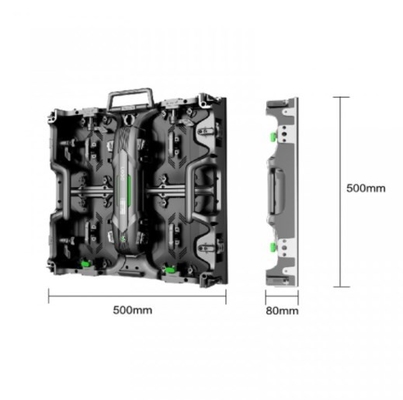 Pannello IP43 dello schermo del fondo di 256 di RGB P2.976 decorazioni della fase