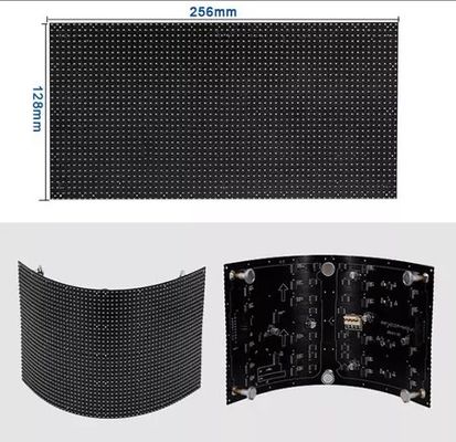 Longda Modulo flessibile P4 Display LED flessibile Modulo morbido pubblicitario LED Video Modulo schermo murale