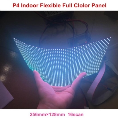 Lo schermo del cilindro di SMD ha condotto la parete principale modulo flessibile piastrella 140 all'angolo di vista 160deg