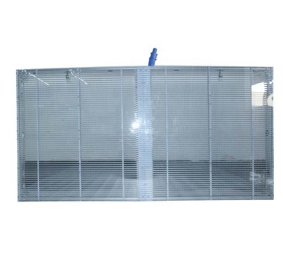 Lo schermo principale di vetro trasparente HD di P3.91mm 1R1G1B ha condotto Mesh Video Wall ISO9001