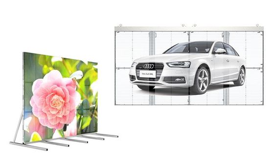 schermo LED in vetro trasparente P3.91mm serie olografica aggiornamento 3840Hz