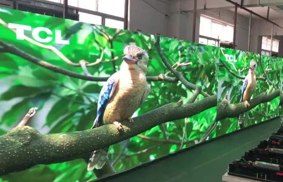 Parete all'aperto dell'interno locativa dello schermo di visualizzazione del LED di colore pieno P3.91 500x1000mm LED video