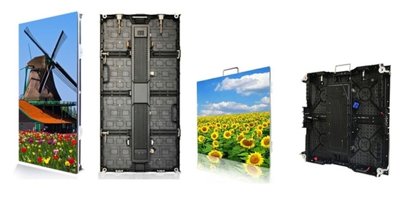 Parete all'aperto dell'interno locativa dello schermo di visualizzazione del LED di colore pieno P3.91 500x1000mm LED video