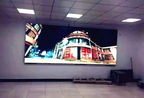 Pubblicità P3.076 Display LED a colori per interni in alluminio pressofuso