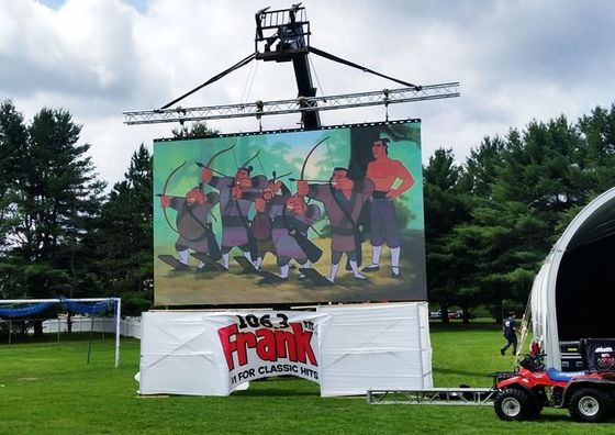 Pannelli LED modulari per armadi 500x1000mm Schermo LED per matrimoni a noleggio