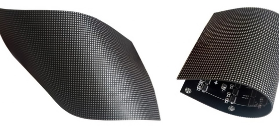 L'esposizione di LED molle dell'interno di HD P2.5 SMD ha curvato il modulo flessibile principale dell'interno