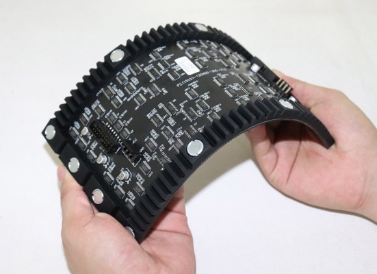 pannello flessibile dell'interno del modulo curvo 240X120mm dello schermo di visualizzazione del LED SMD1515 P2 LED