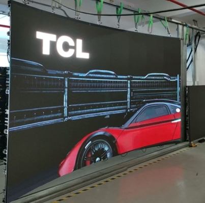 Il tabellone per le affissioni all'aperto dell'interno curvo di alluminio dello schermo P3.91mm Digital LED della pressofusione LED