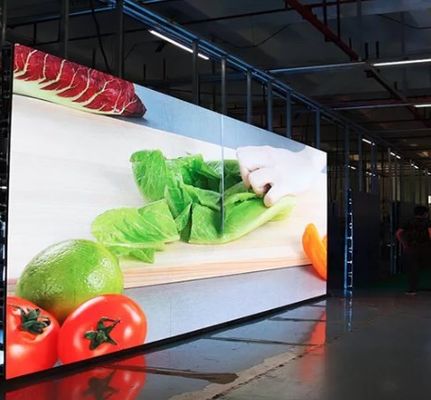 Mobile in alluminio pressofuso durevole per display a LED per interni P4.81 1000mmx500mm