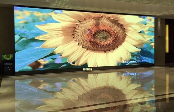 Lo schermo del contesto della fase di P3.91 LED immagine viva dell'alluminio 250X250mm della pressofusione chiara