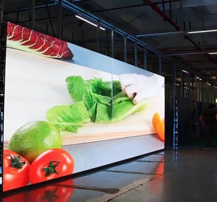 Lo schermo del contesto della fase di P3.91 LED immagine viva dell'alluminio 250X250mm della pressofusione chiara