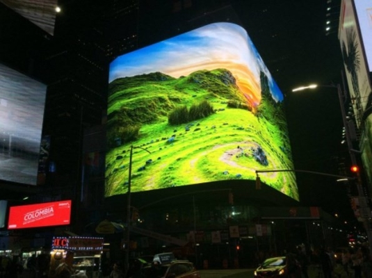 La video parete all'aperto su misura LED del LED visualizza i Governi di alluminio di fusione sotto pressione